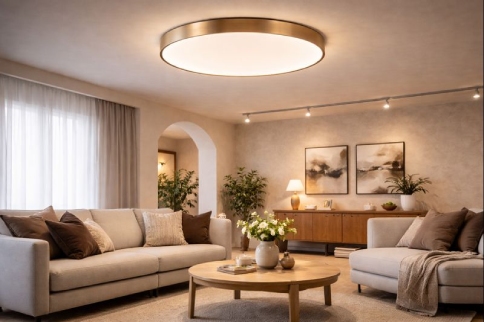 نحوه انتخاب لامپ سقفی برای پذیرایی 