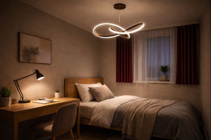 لوستر مدرن اتاق خواب